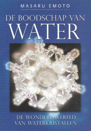Boekomslag De boodschap van water - Masaru Emoto