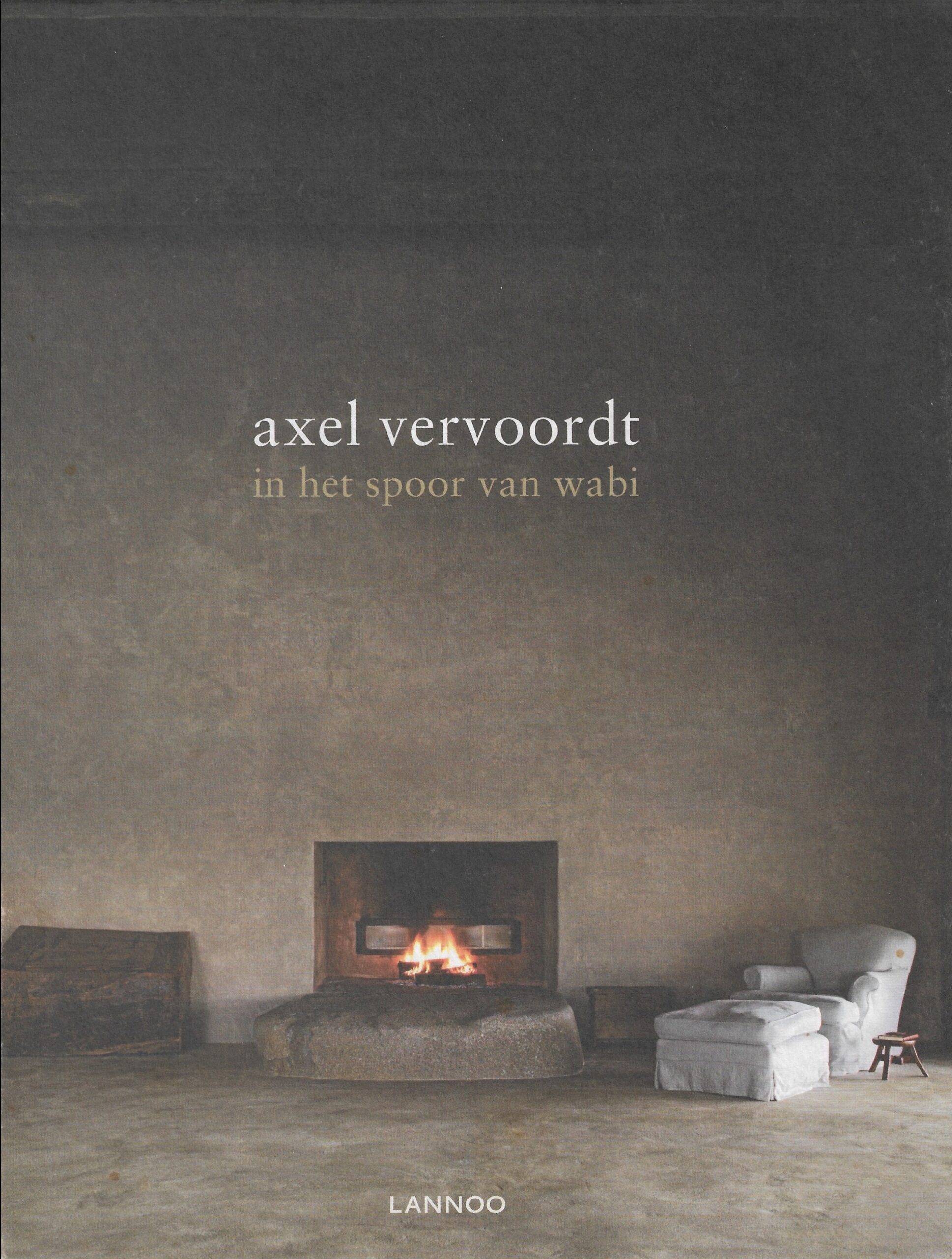 Boekomslag In het spoor van wabi - Axel Vervoordt