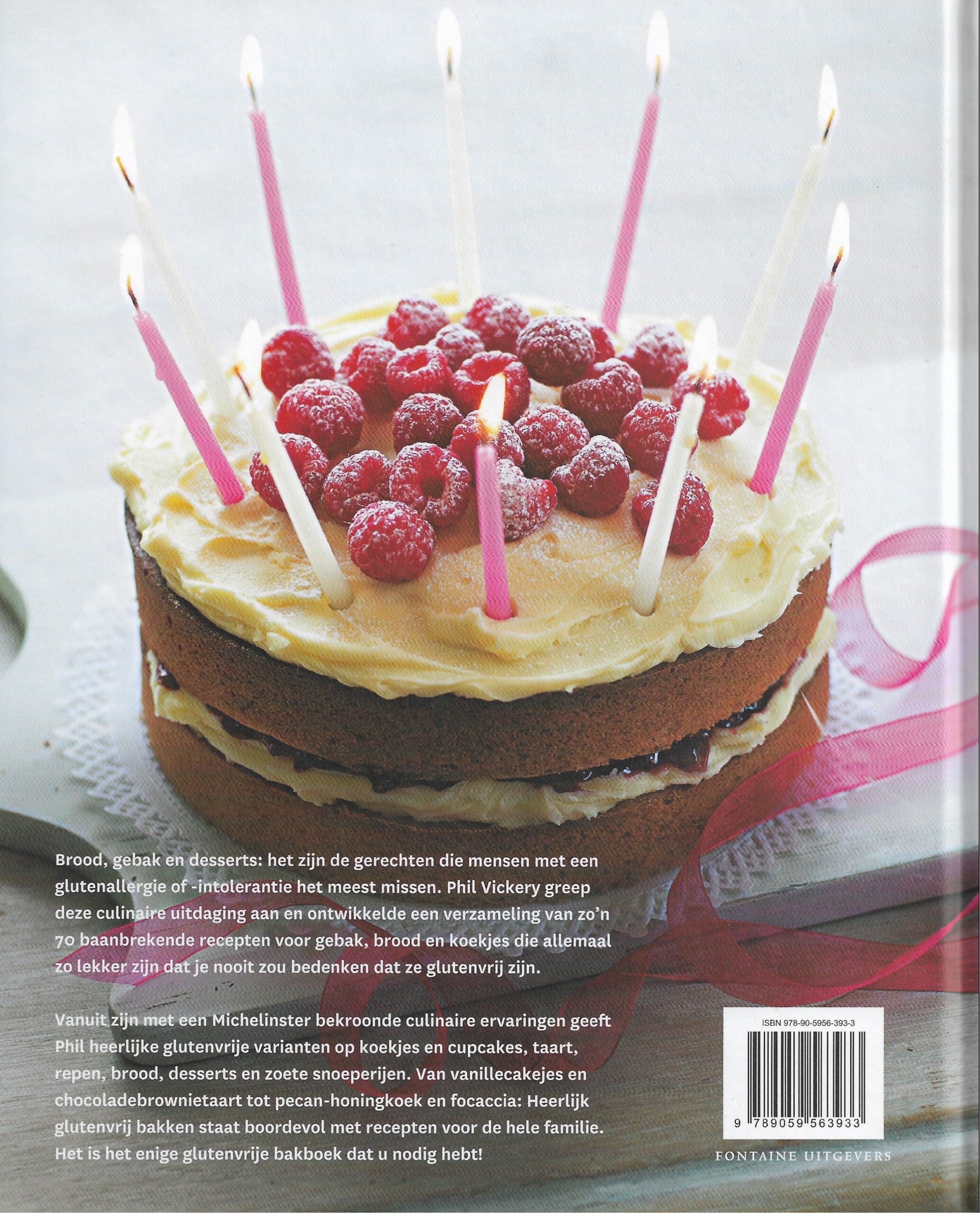 Boekomslag Heerlijk glutenvrij bakken - Phil Vickery