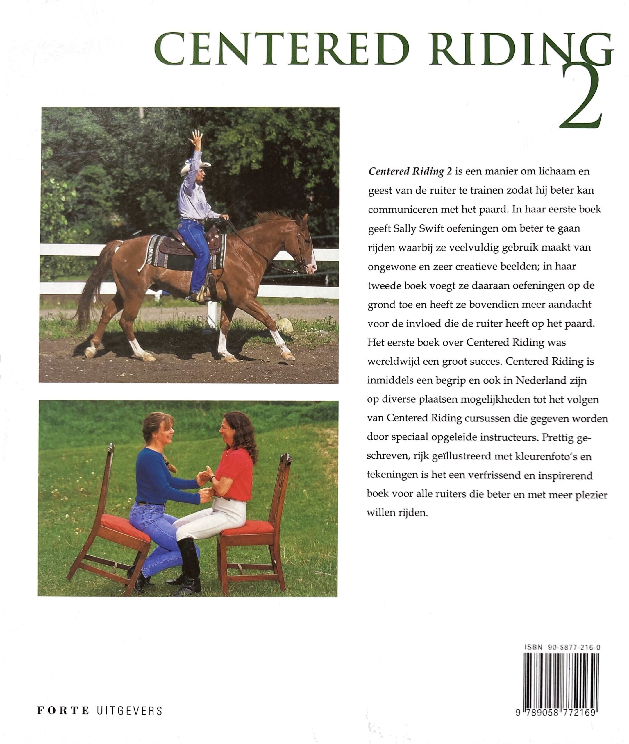 Boekomslag Centered Riding 2 - Sally Swift