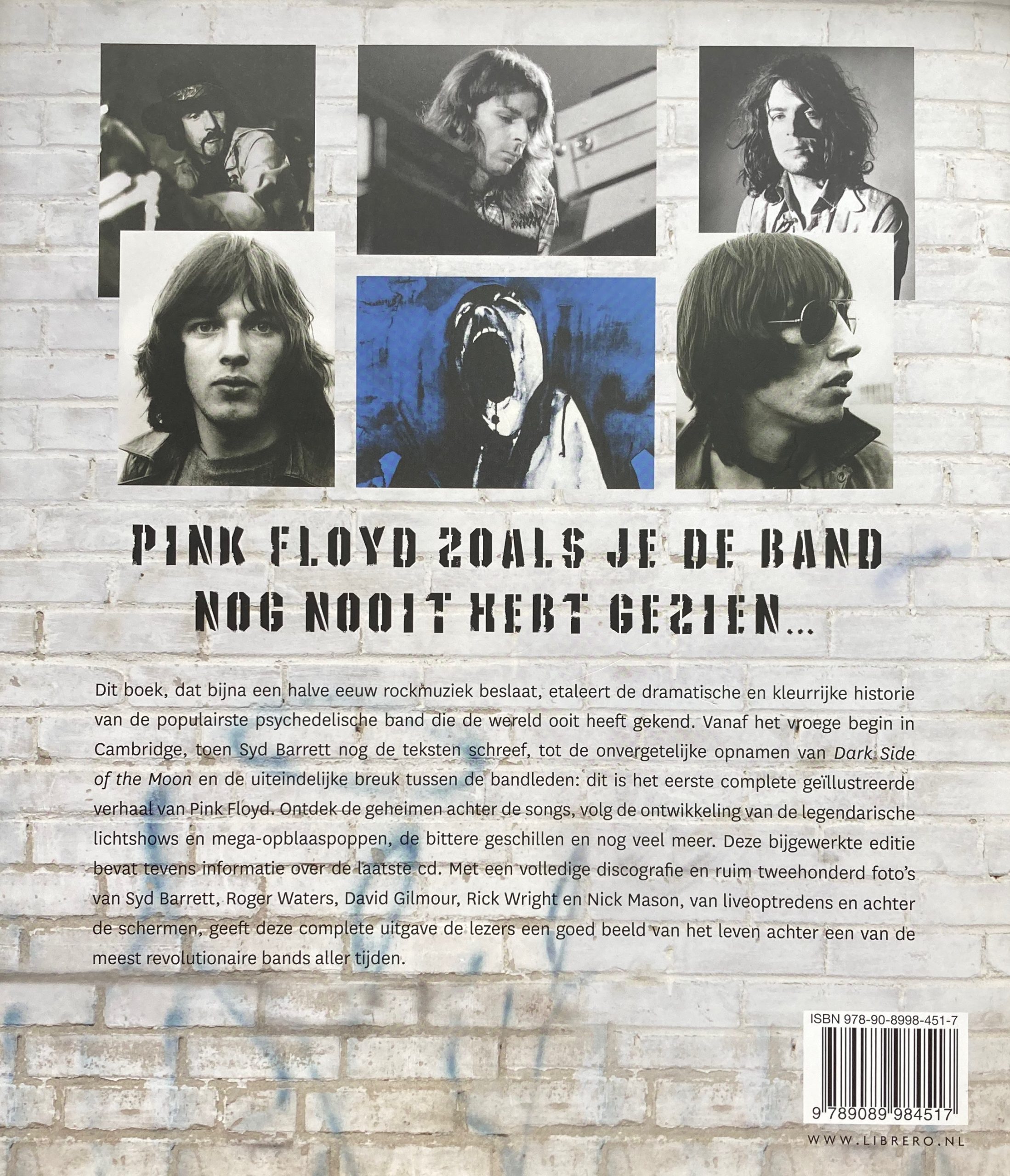 Boekomslag Pink Floyd - Hugh Fielder