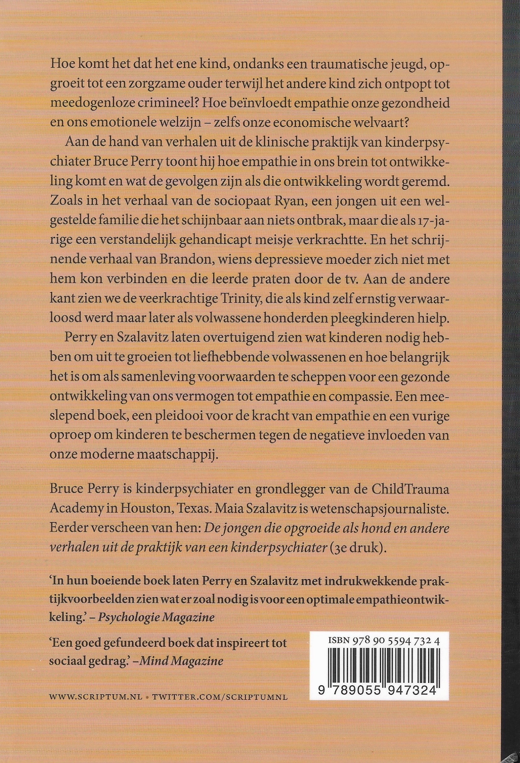 Boekomslag Het liefdevolle brein - Maia Szalavitz & Bruce D. Perry