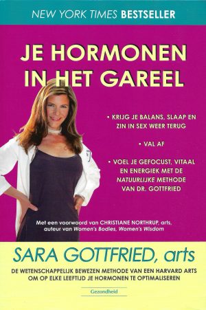 Boekomslag Je hormonen in het gareel - Dr. Sara Gottfried