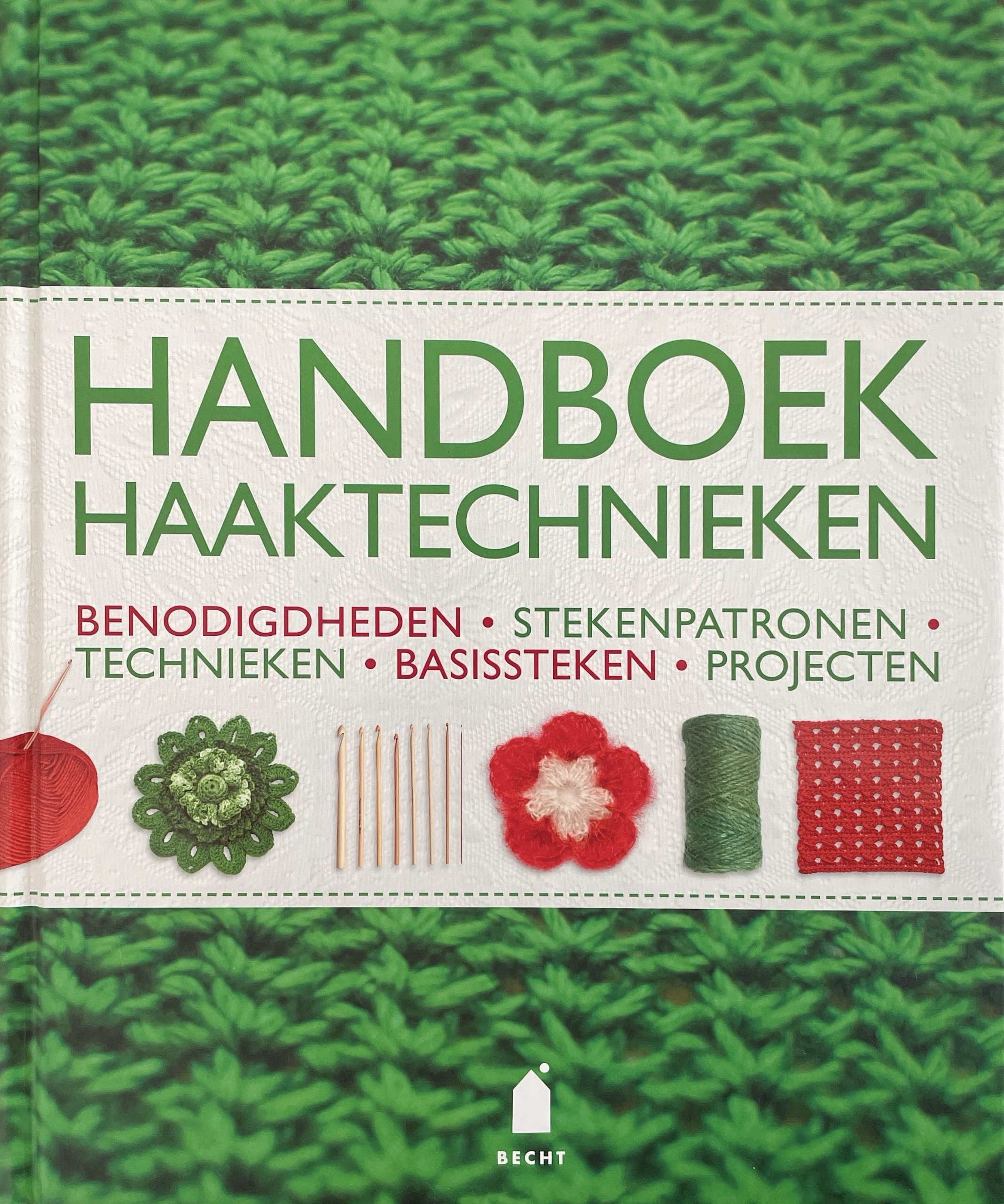 Boekomslag Handboek Haaktechnieken - Barbara Luijken (redacteur)