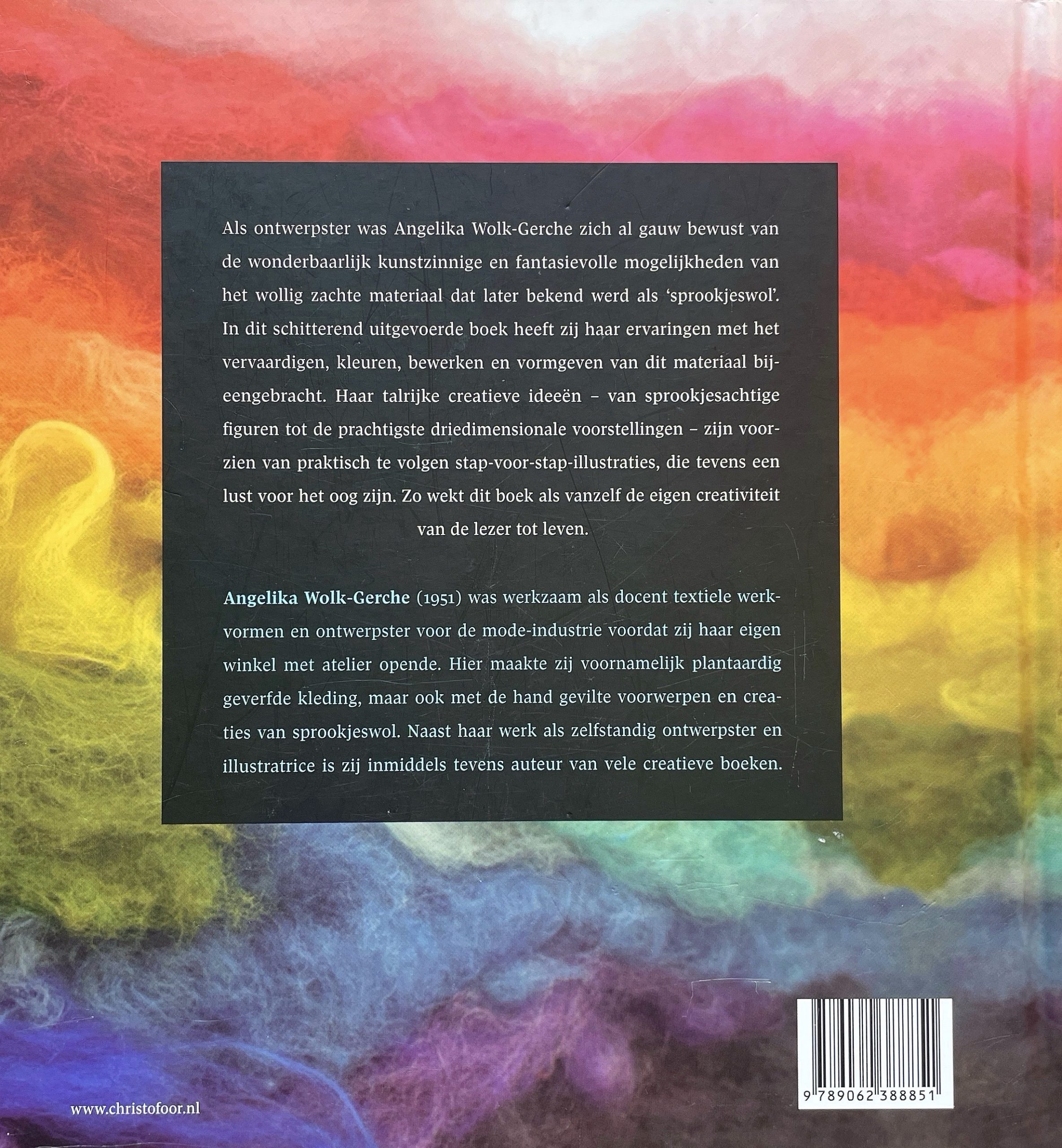 Boekomslag Werken met sprookjeswol - Angelika Wolk