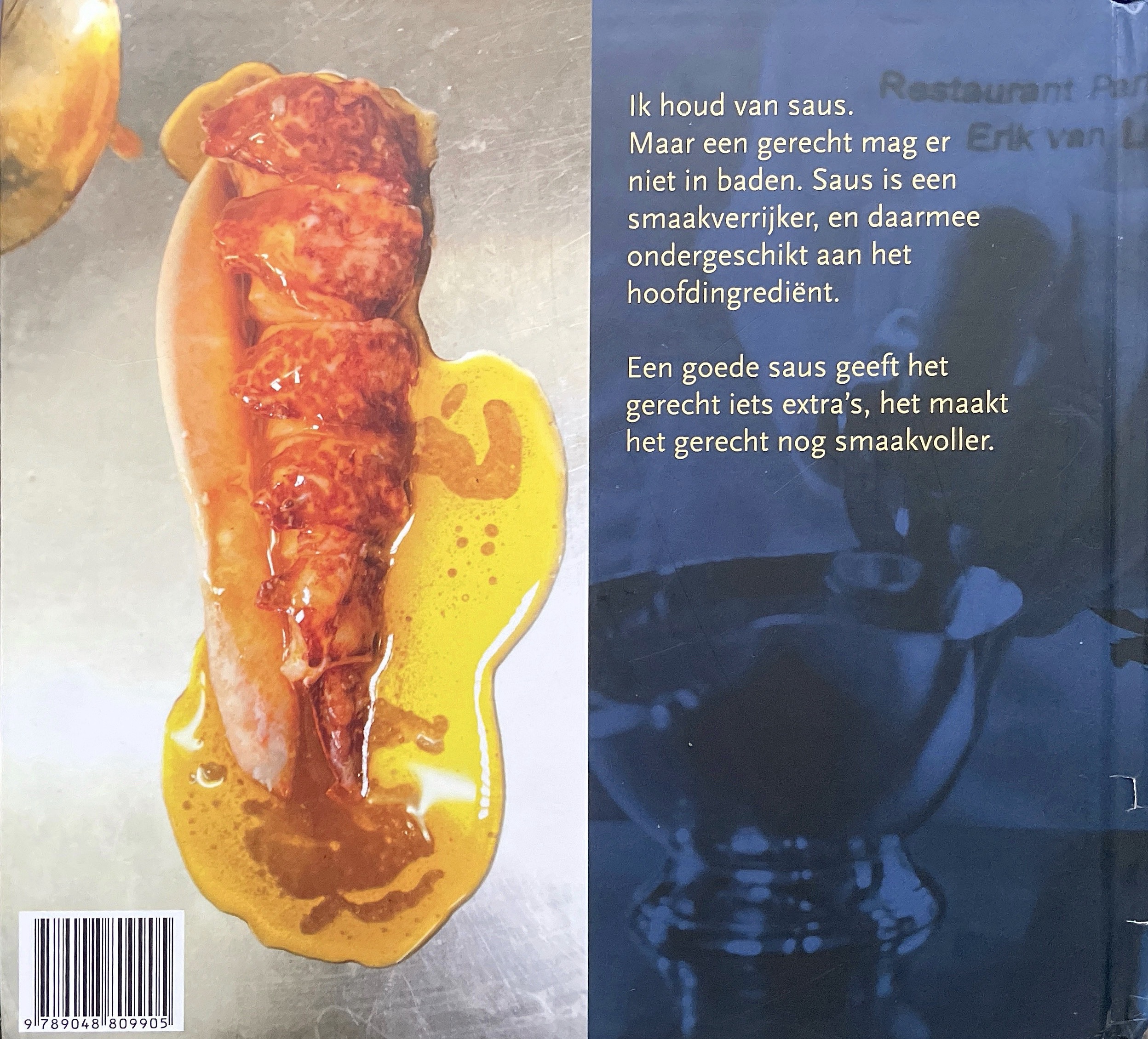 Boekomslag Sauzen - Erik van Loo